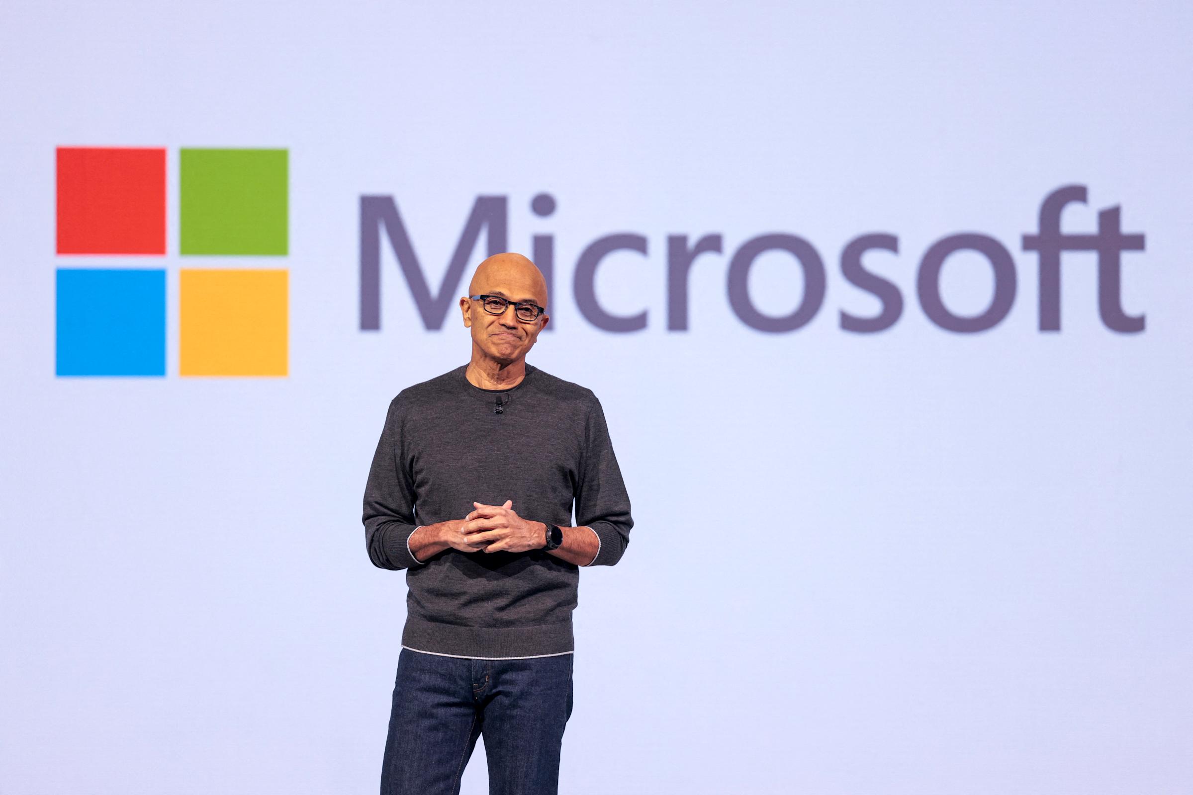 Microsoft tops Q3 estimates, says AI business up 123% year over year