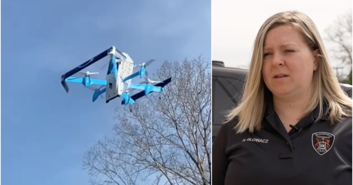 Amazon Prime Air drone deliveries spark noise and privacy concerns in Bloomfield Township
