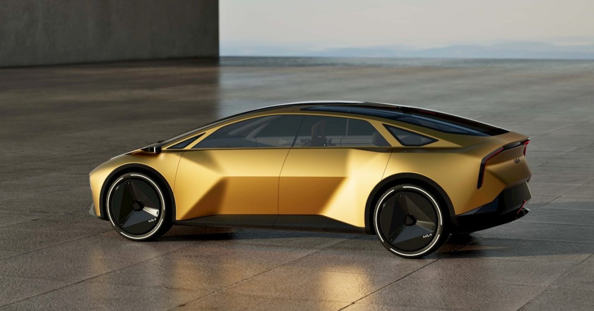 Kia’s electric sports car concept looks like a Lambo from the future [Images]
