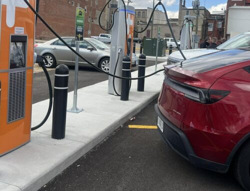 Electric vehicle chargers added in downtown Freeport