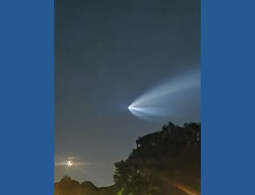 SpaceX satellite launch brightens Charlotte sky