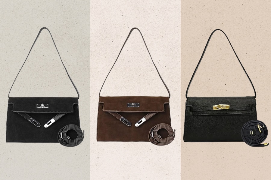 Best Hermes Kelly Designer Bag Dupe 2026: Shop  Amazon Alternative