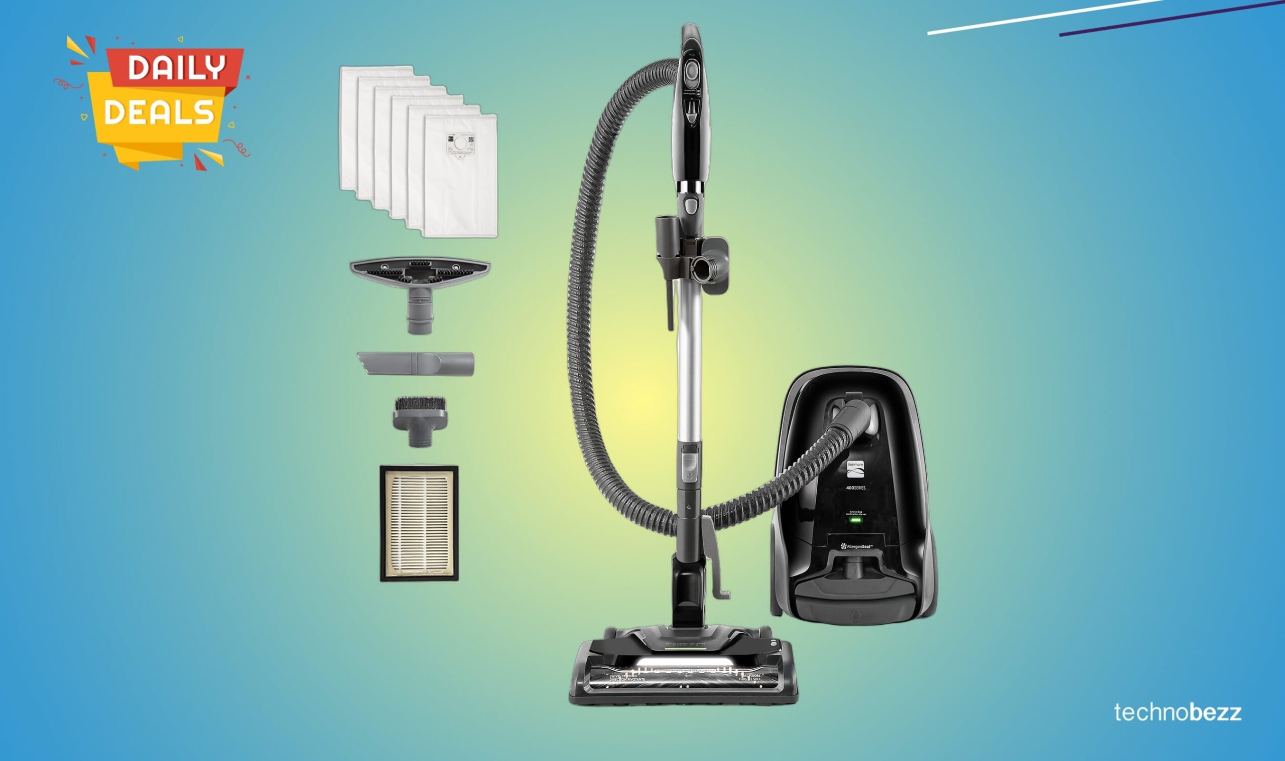 Kenmore BC3006 400 Pet Friendly Vacuum drops to 9.99 on Amazon