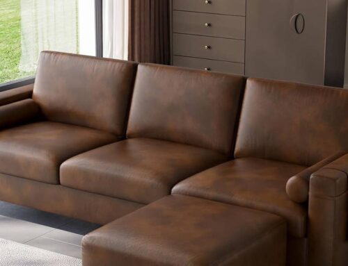 Amazon’s chic faux leather sofa drops by 38%