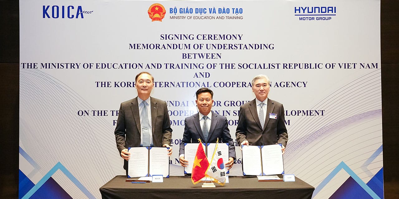 Hyundai Motor Group, KOICA and Vietnam Partner to Build a Future-Ready Automotive Workforc