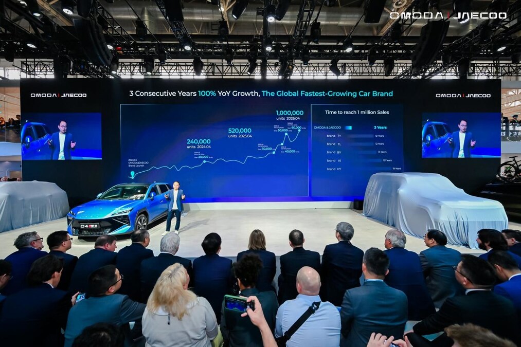 Beijing Auto Show 2026: OMODA & JAECOO Hits 1 Million in 3 Years, Setting Global Speed Rec