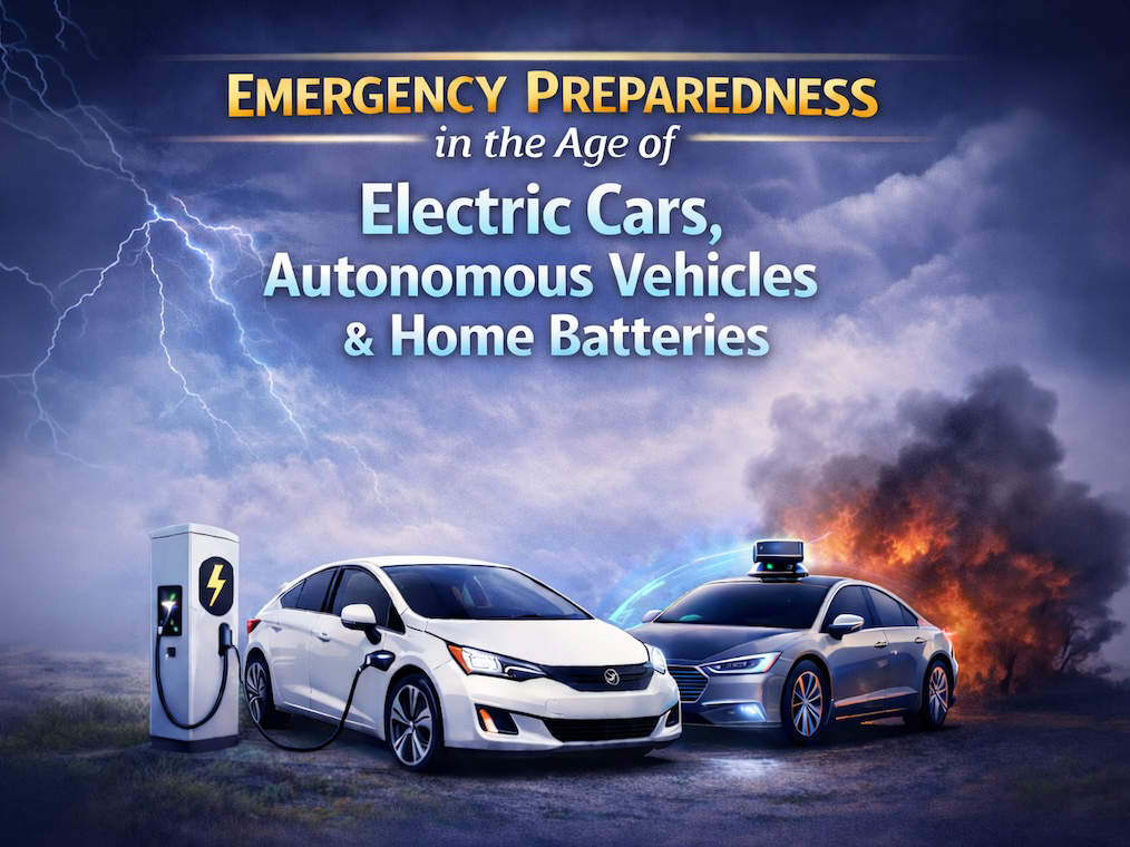 Get Ready Atherton Community Lecture: Emergency Preparedness in the Age of Electric Cars, Autonomous Vehicles & Home Batteries set for April 29