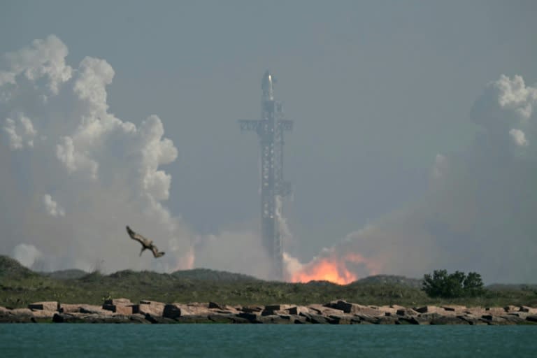 SpaceX sends Starship rocket sailing into space