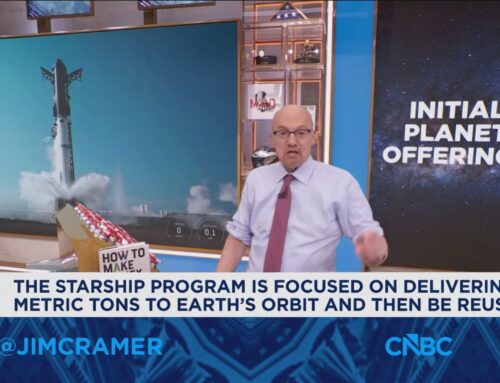 Jim Cramer breaks down the numbers behind SpaceX’s valuation