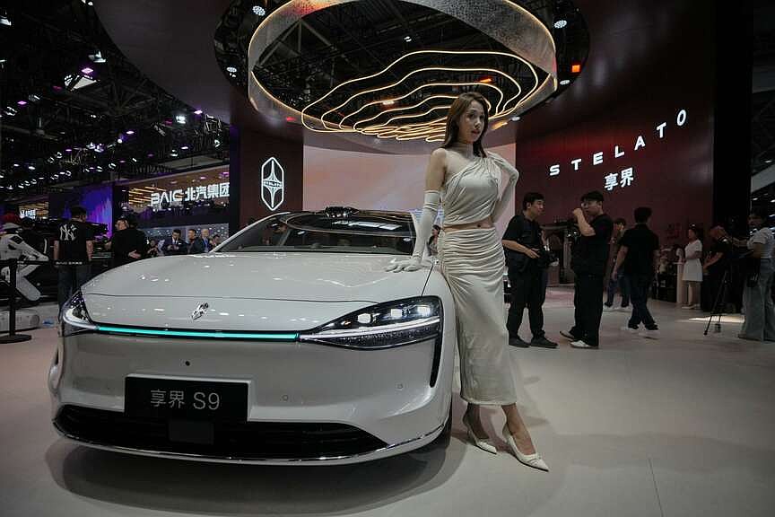 Chinese auto exports rise in April