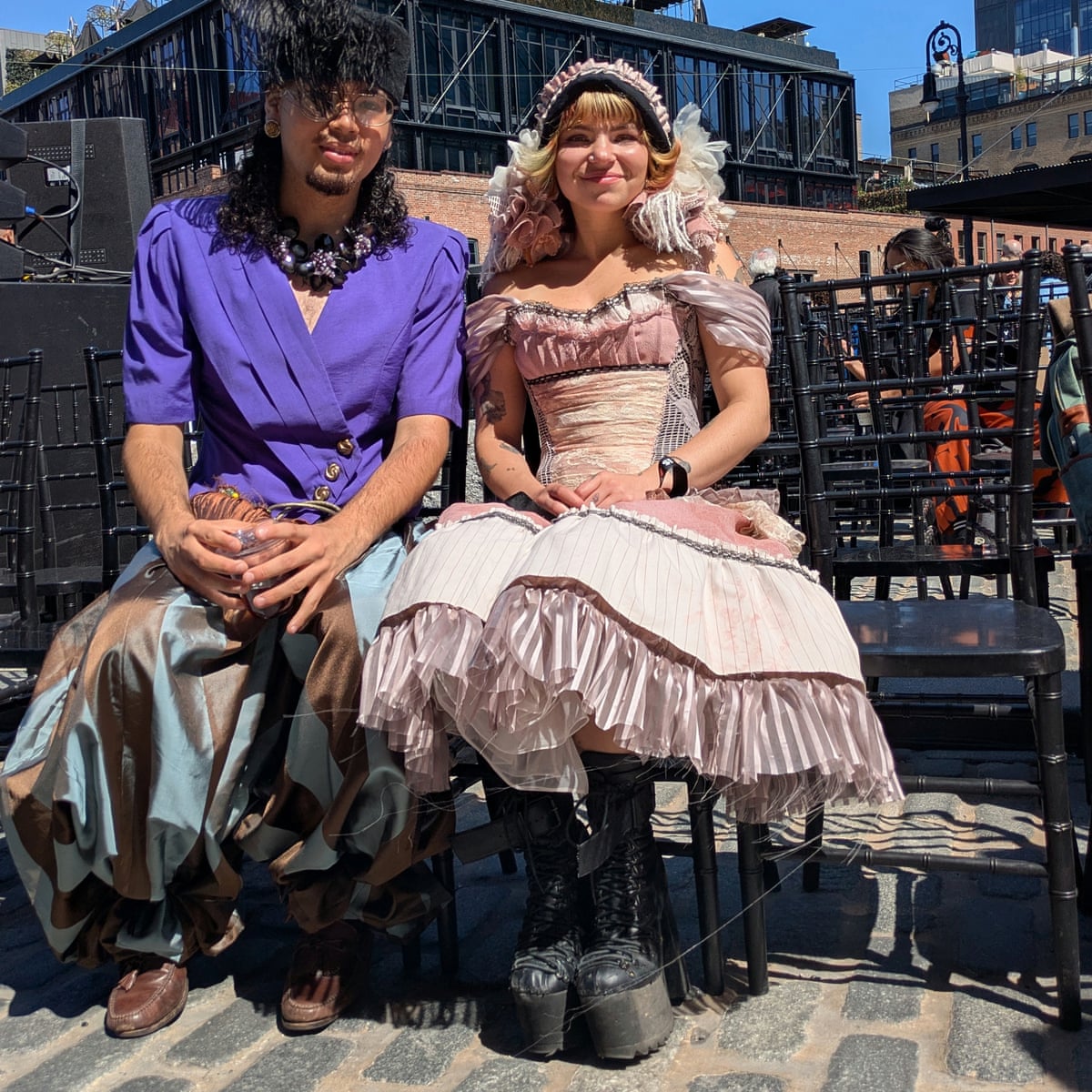 Activists stage fashion show before Met Gala in rebuke to Bezos and Amazon: ‘the people behind the smile’