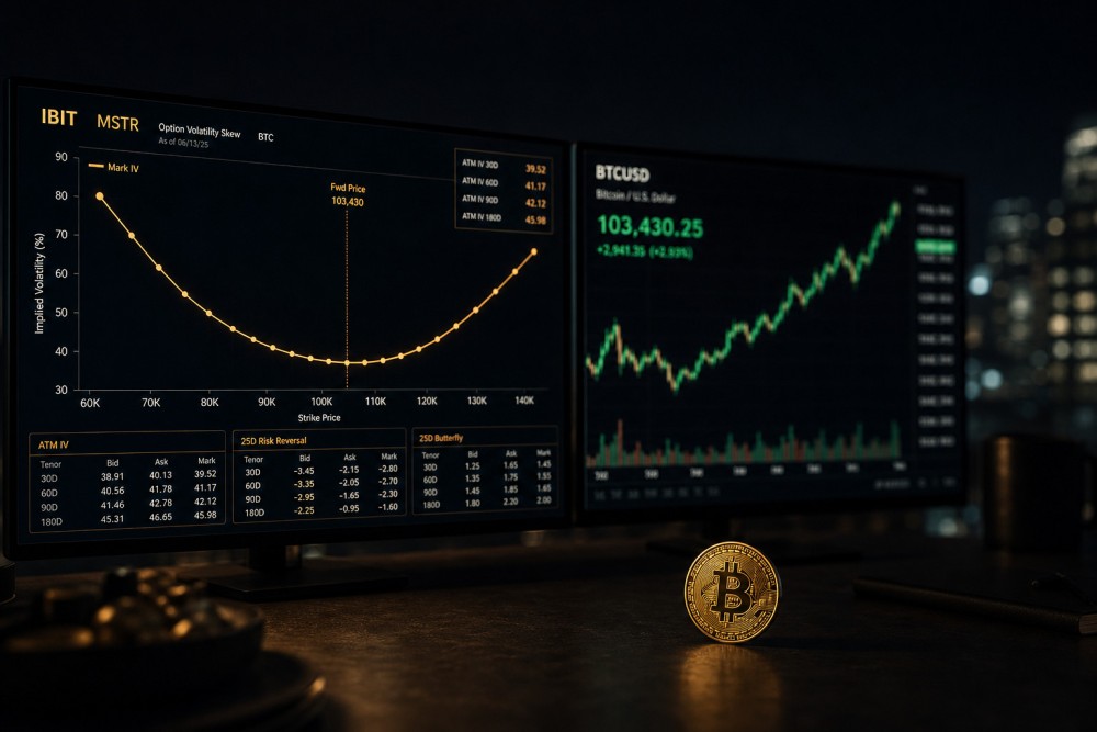 QBTC Volatility Skew: Bitcoin Sentiment Signal QBTC Volatility Skew: Bitcoin Sentiment Signal