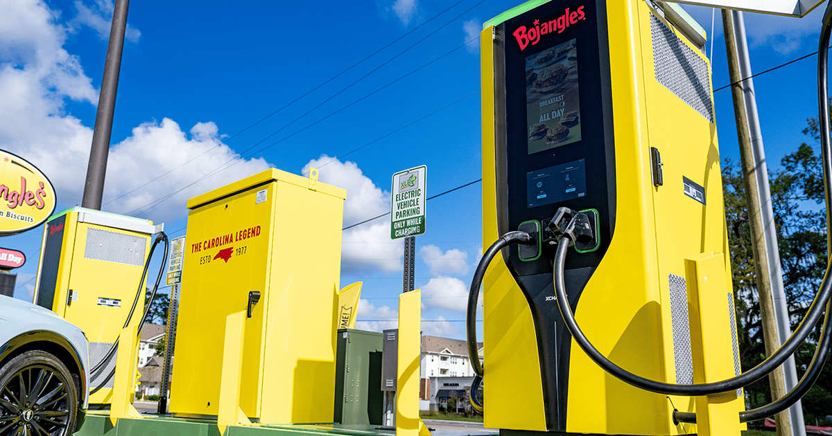 Bojangles unveils EV charging stations Bojangles unveils EV charging stations
