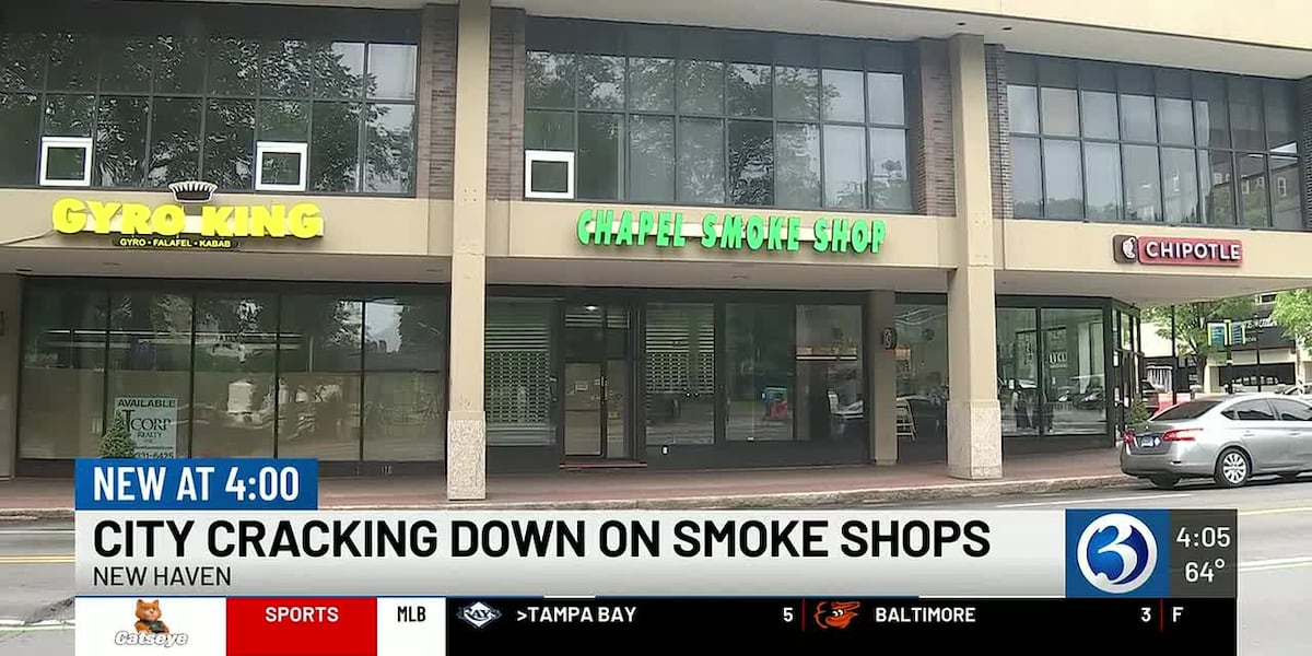 New Haven smoke shops close following cannabis crackdown New Haven smoke shops close following cannabis crackdown