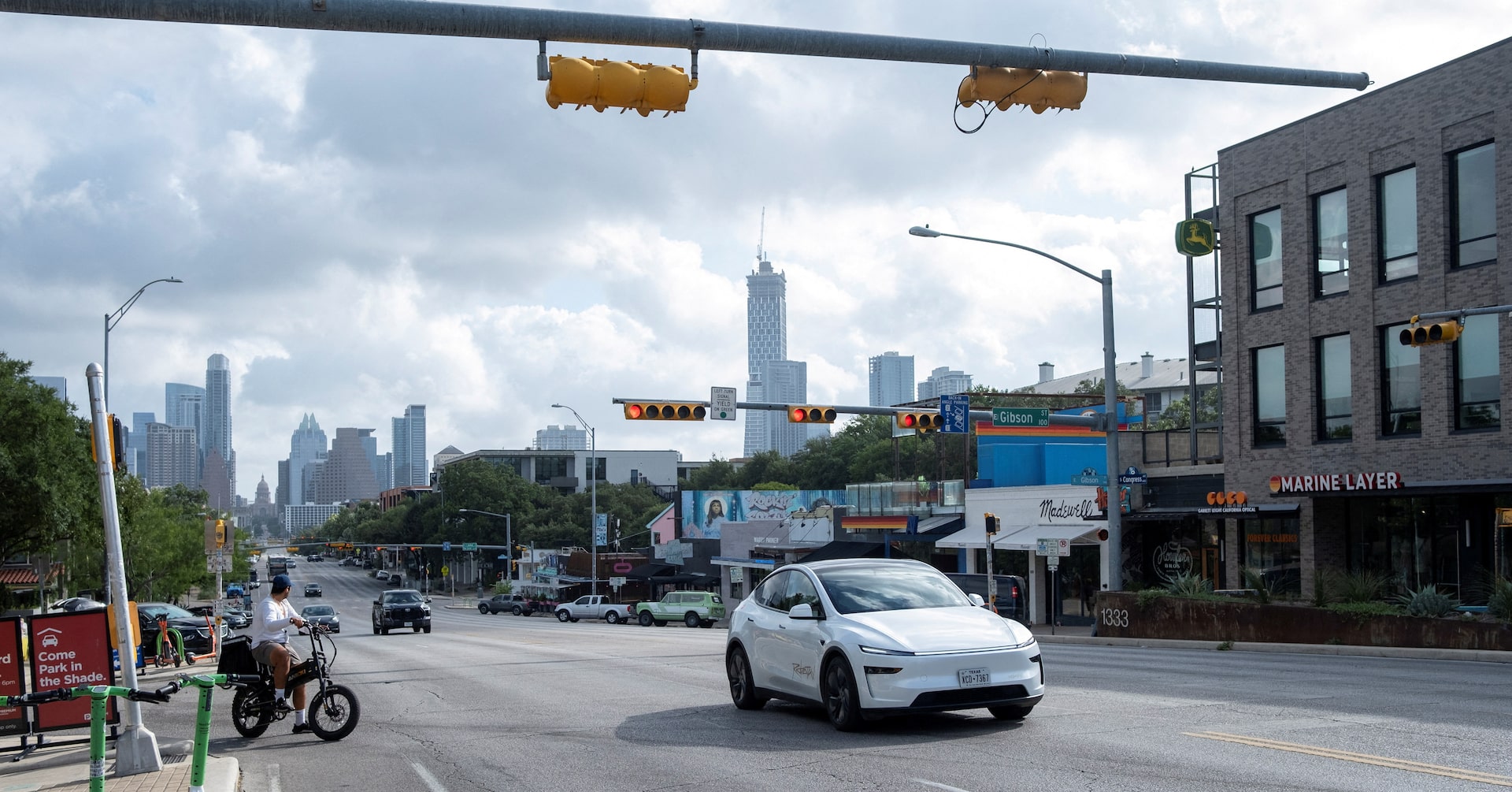Tesla’s robotaxi rollout features Texas-sized wait times