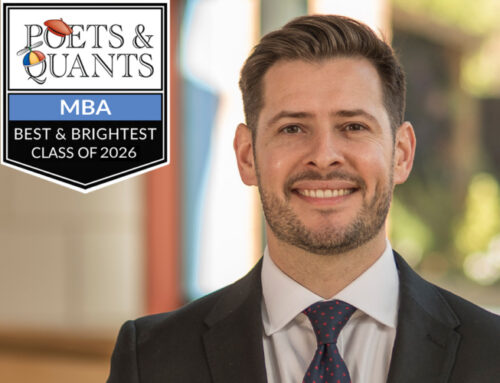 2026 Best & Brightest MBA: Steven Pillon, Cambridge Judge Business School