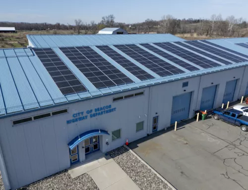 Beacon Turns on Solar Array