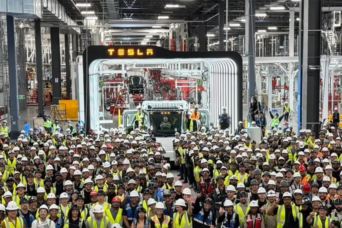 Tesla Pushes Its Electric Truck Ambitions Into Production
