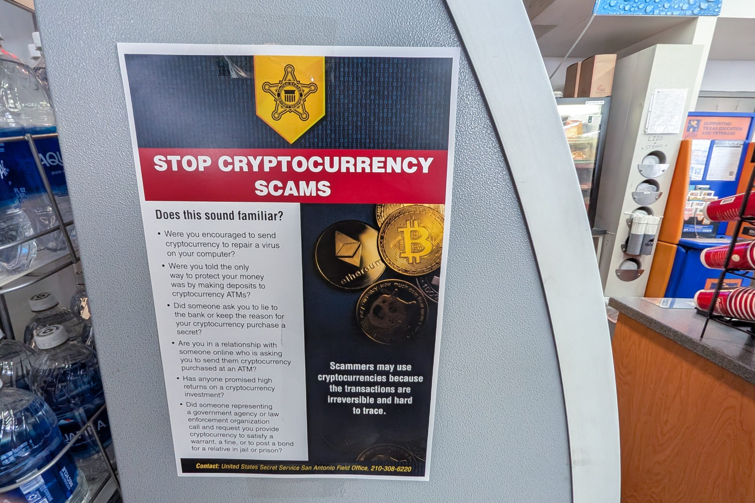 San Antonio to post warnings at Bitcoin ATMs after rise in cryptocurrency scams