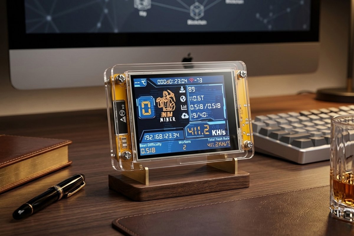 This desktop Bitcoin miner won’t turn your room into a furnace — and it’s just 