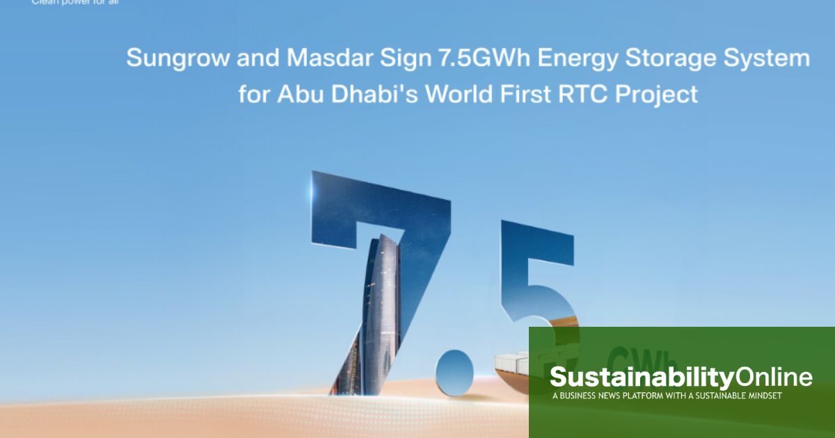 Sungrow, Masdar sign agreement for gigascale RTC renewable energy project Sungrow, Masdar sign agreement for gigascale RTC renewable energy project