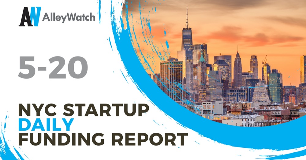 The AlleyWatch Startup Daily Funding Report: 5/20/2026