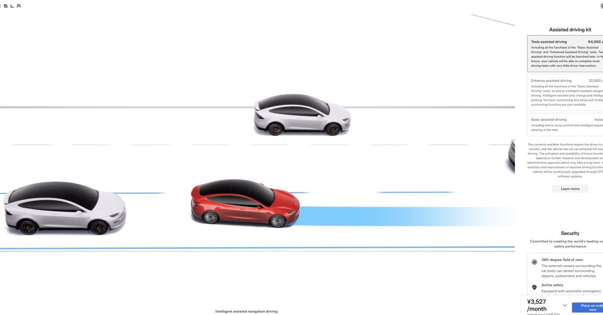 Tesla now calls FSD ‘Tesla Assisted Driving’ in China – a more truthful name