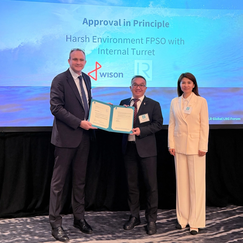 LR grants AiP to Wison New Energies for harsh environment FPSO design