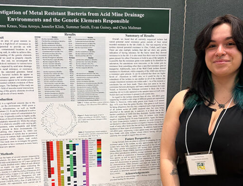 Gianna Kraus advances research on bacteria for environmental cleanup
