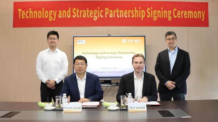 Farasis Energy joins forces with WLF Energy to accelerate global deployment of AI-driven energy storage solutions