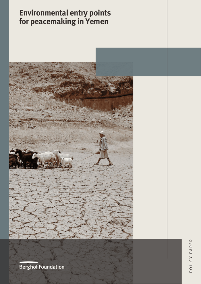 Environmental entry points for peacemaking in Yemen Environmental entry points for peacemaking in Yemen