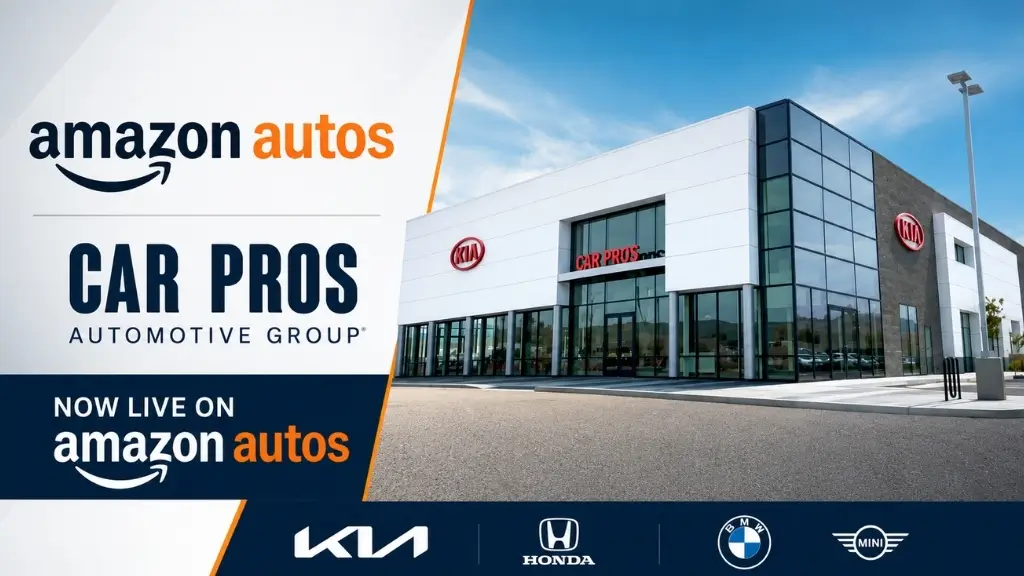 Car Pros Automotive Group joins Amazon Autos with five southern California dealerships
