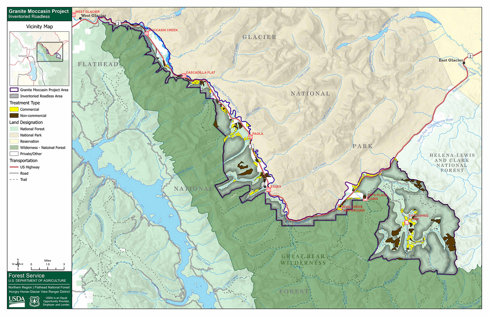 Agency Releases Environmental Assessment for Granite Moccasin Logging Project
