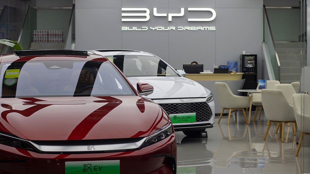 BYD Taps A State-Backed Company To Help Compete With Tesla In China