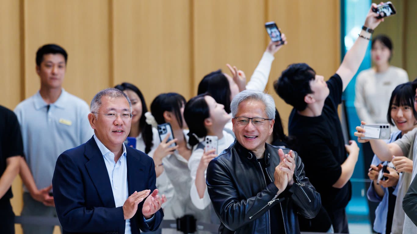 Not Tesla? “No one” better with robots than Hyundai, Nvidia CEO says