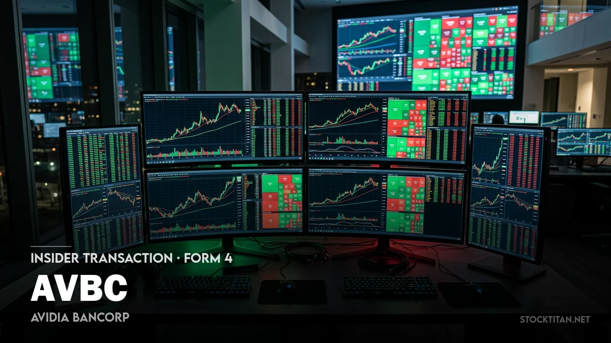 Avidia Bancorp CFO buys 1,065 shares in market