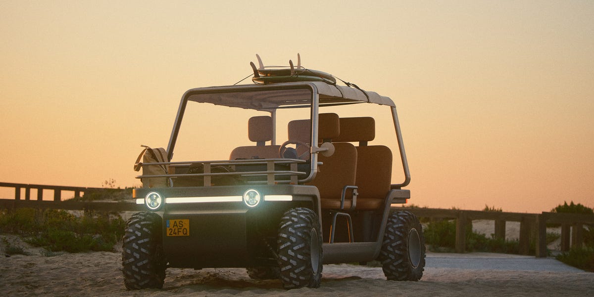 This Electric Beach Buggy Is for Folks Who Can Afford Luxury Vacations
