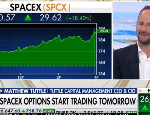 Matthew Tuttle explains selling the SPCX ticker to SpaceX