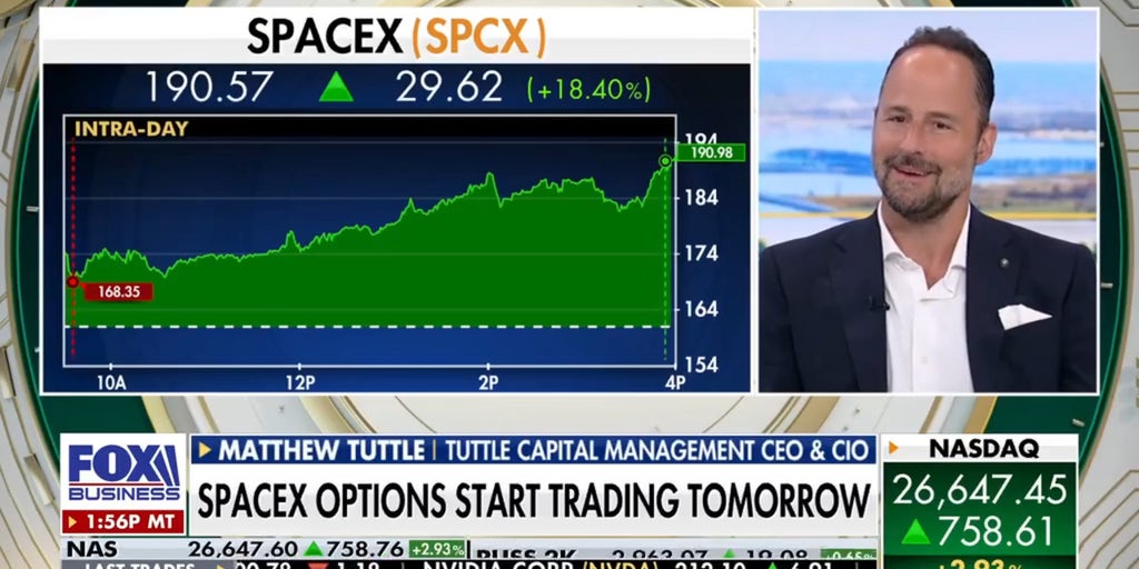 Matthew Tuttle explains selling the SPCX ticker to SpaceX