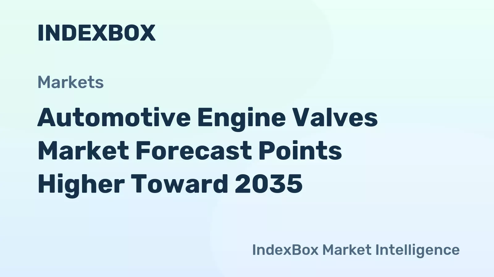 Automotive Engine Valves Market Forecast Points Higher Toward 2035, Driven by Hybrid Power